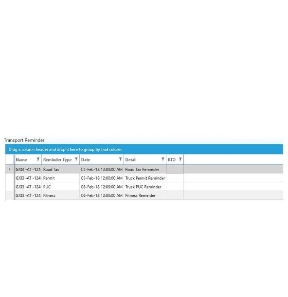 Software for Transport Company